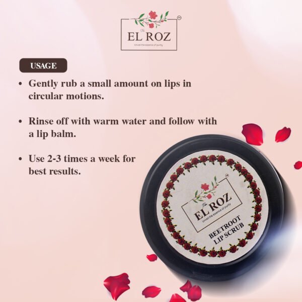 Beetroot Lip Scrub - Image 2