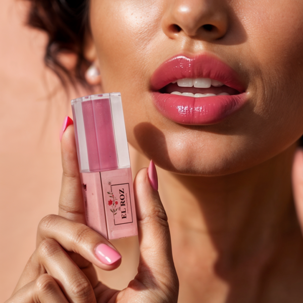 Blush Lip Oil (Light Pink) - Image 4