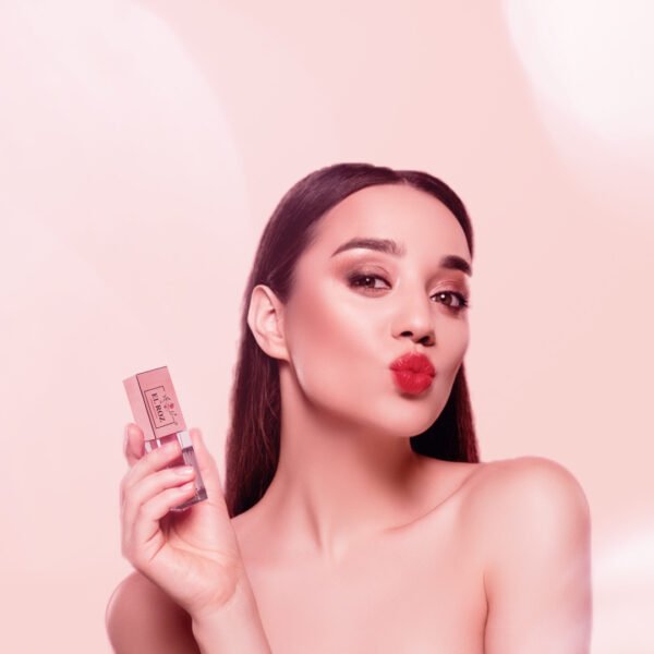 Scarlet Lip Oil (Dark Red) - Image 4